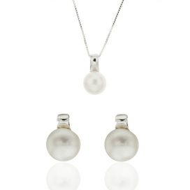 Conjunto Perla colar e brincos